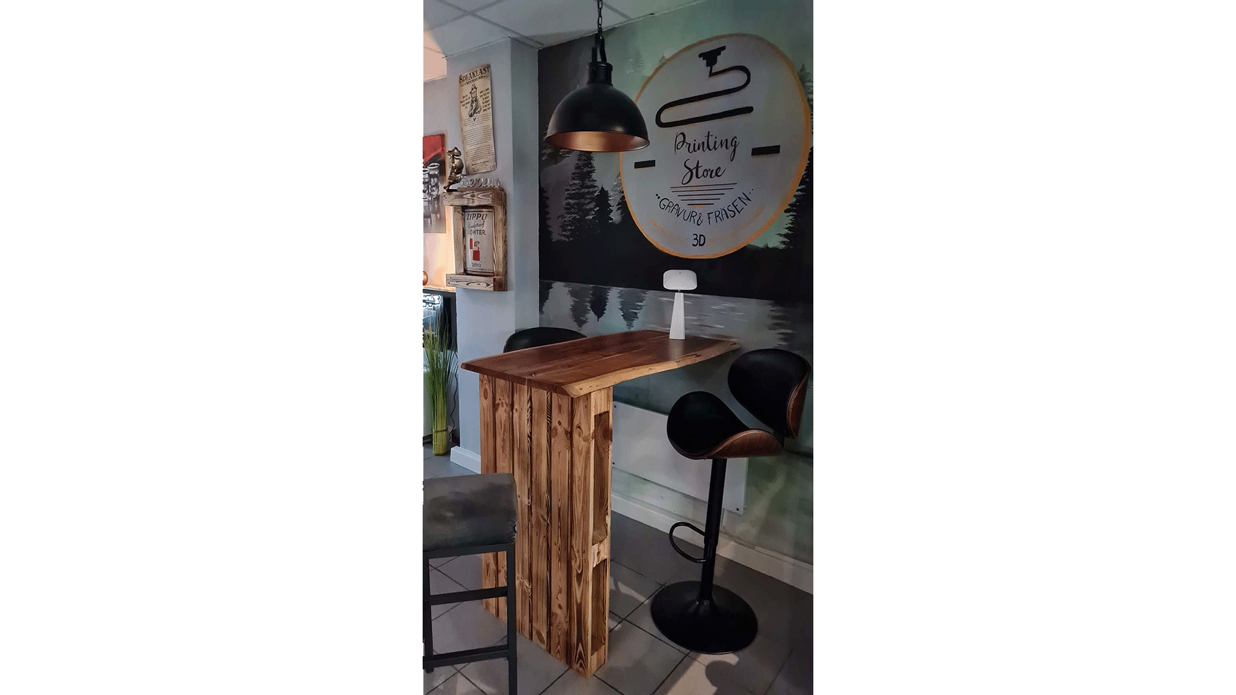 Sitzbereich Tisch